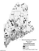 Spotted Salamander distribution map (PDF)